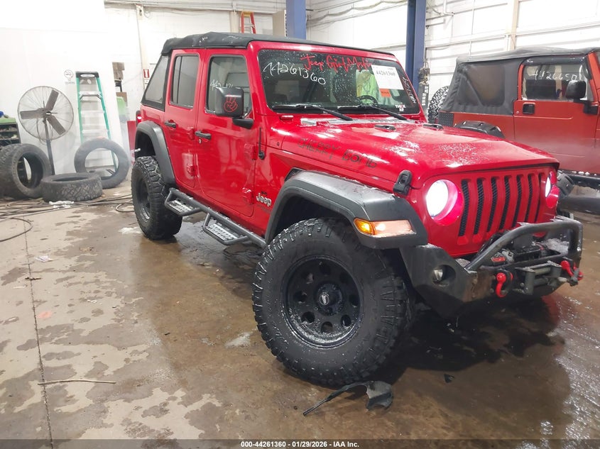 2018 Jeep Wrangler Unlimited Sport S 4X4