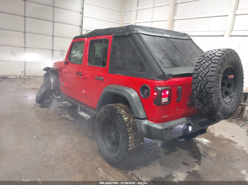 2018 Jeep Wrangler Unlimited Sport S 4X4