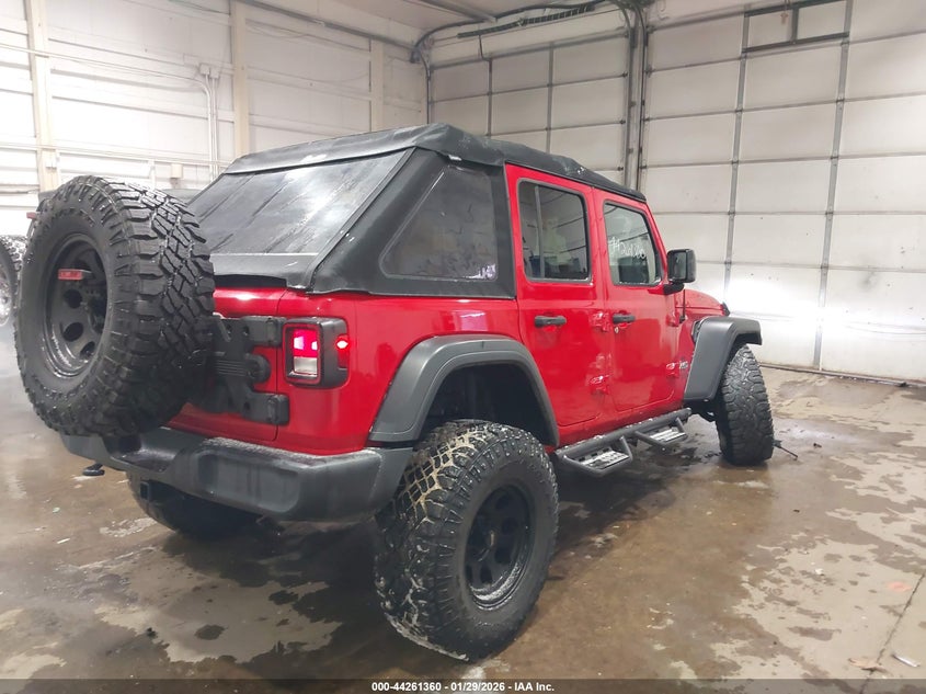 2018 Jeep Wrangler Unlimited Sport S 4X4