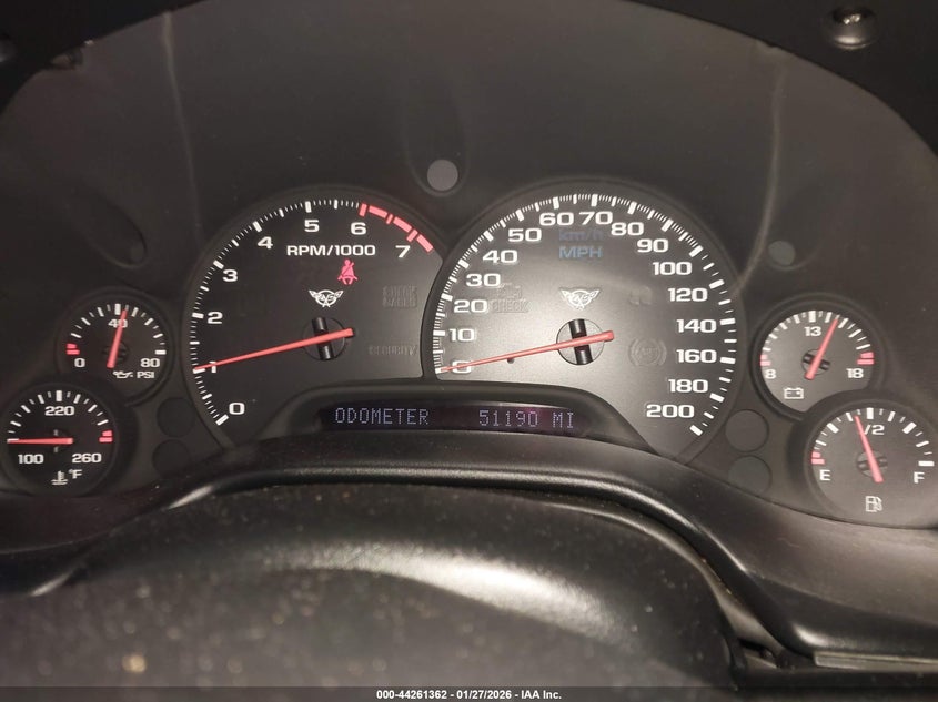 2002 Chevrolet Corvette VIN: 1G1YY22G425126622 Lot: 44261362