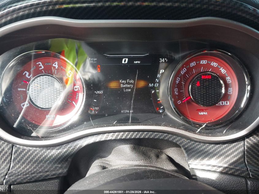 2015 Dodge Challenger Srt Hellcat VIN: 2C3CDZC98FH809173 Lot: 44261551