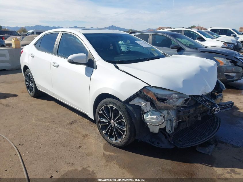 2014 Toyota Corolla S Plus