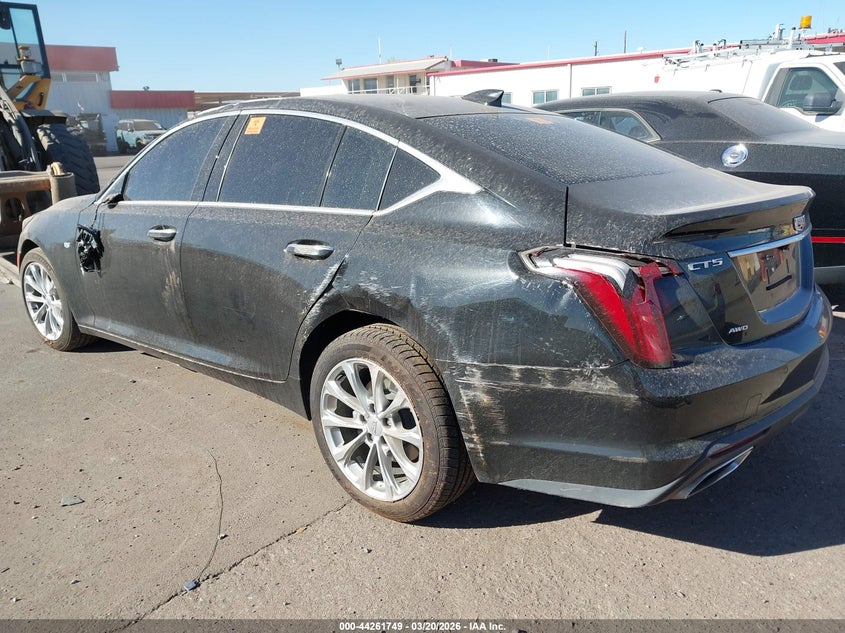 Vin: 1g6ds5rk1p0152606, lot: 44758026, cadillac ct5 premium luxury 20233