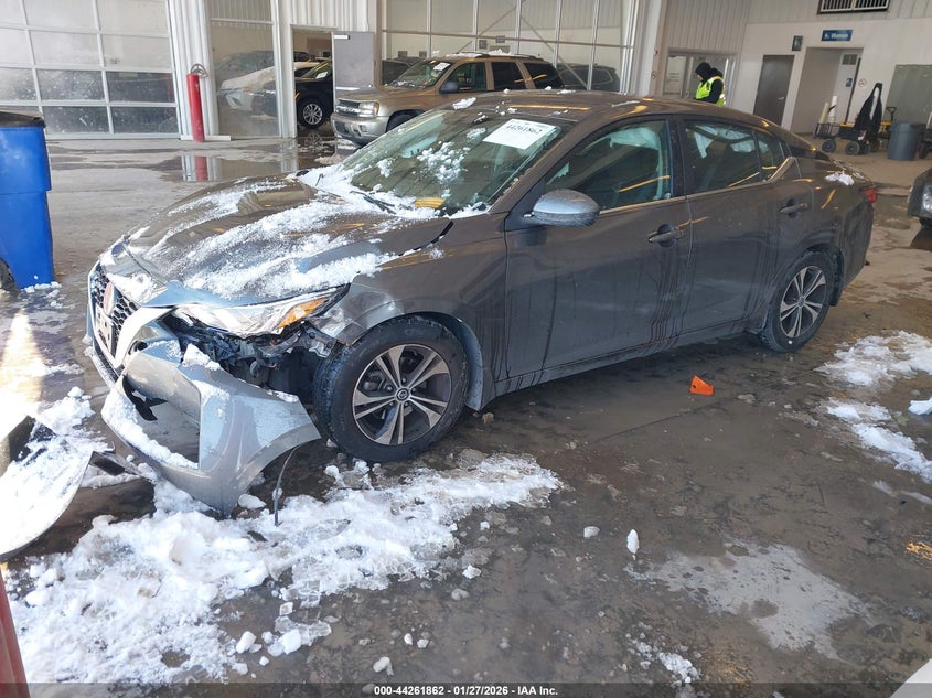2021 Nissan Sentra Sv Xtronic Cvt
