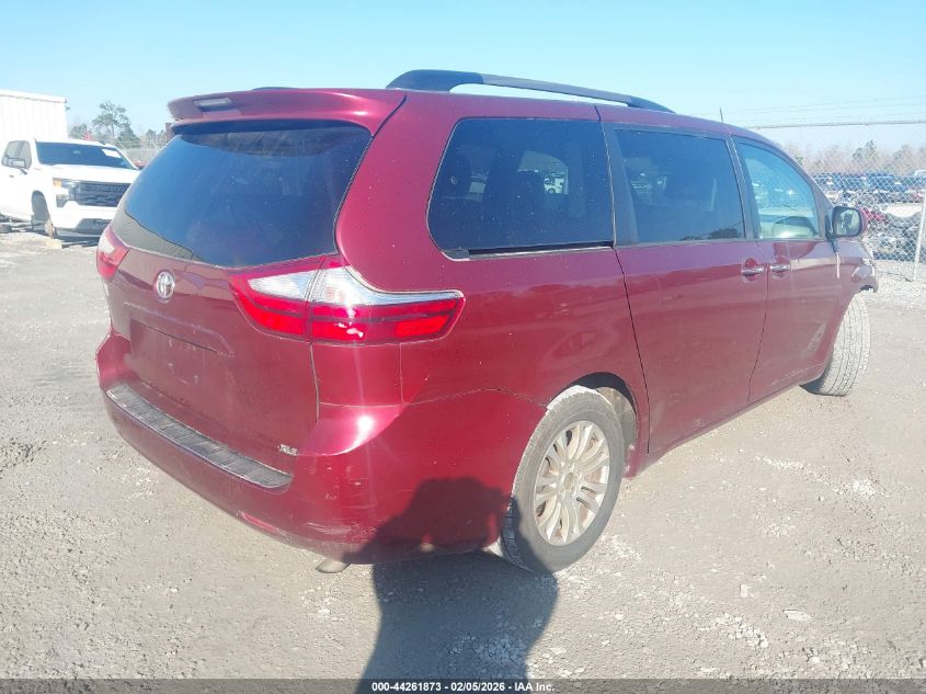 2016 Toyota Sienna Xle 8 Passenger