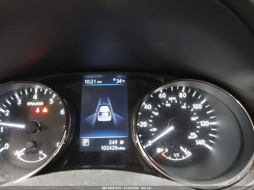 2019 Nissan Rogue Sv VIN: KNMAT2MV0KP530475 Lot: 44261910