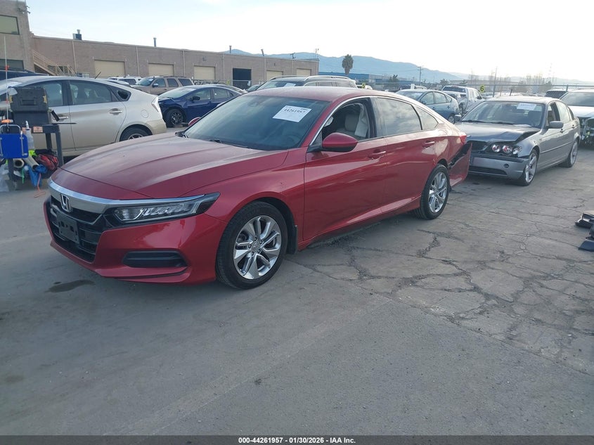 2019 Hond Accord Sedan Lx W/Co Lx