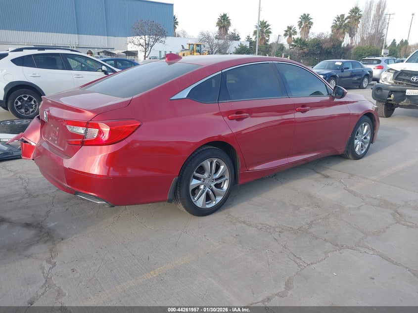 2019 Hond Accord Sedan Lx W/Co Lx
