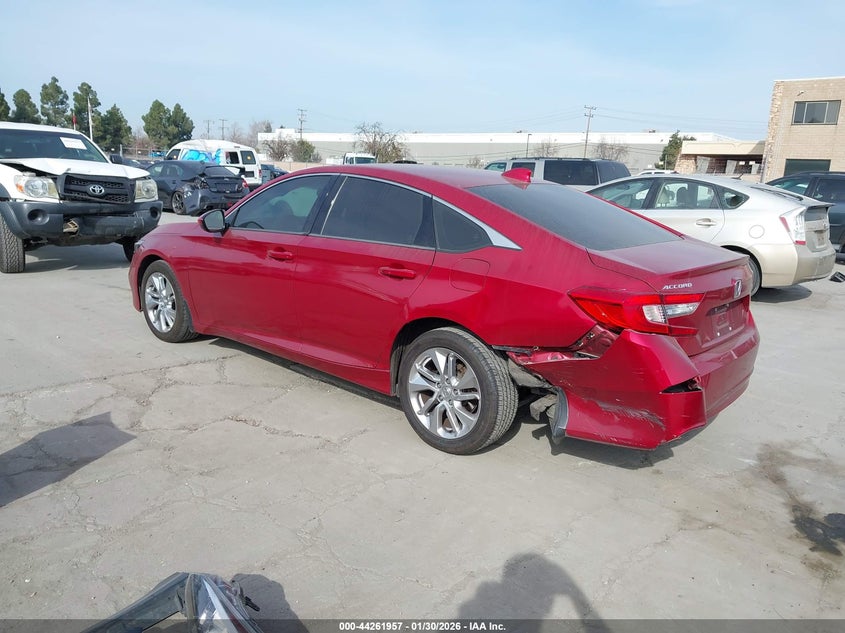 2019 Hond Accord Sedan Lx W/Co Lx