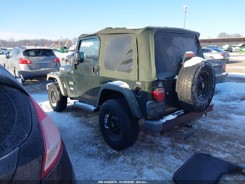 2005 Jeep Wrangler X