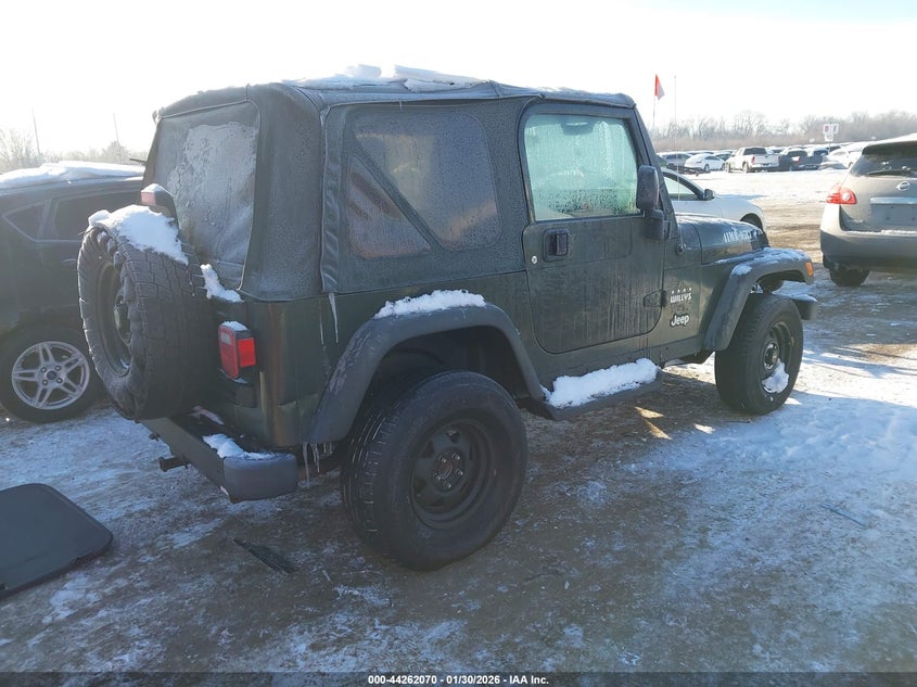 2005 Jeep Wrangler X