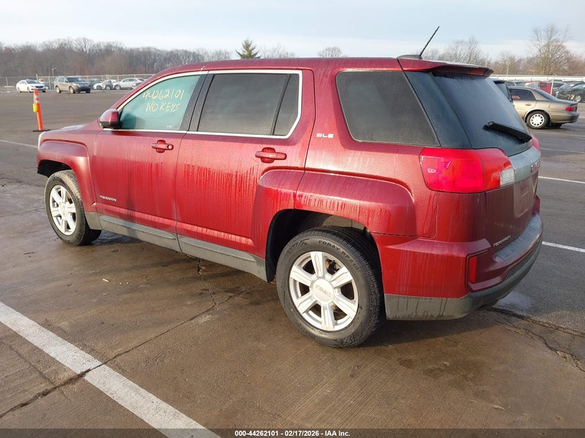 Vin: 2gkalmek0g6177070, lot: 44758378, gmc terrain sle-1 20163