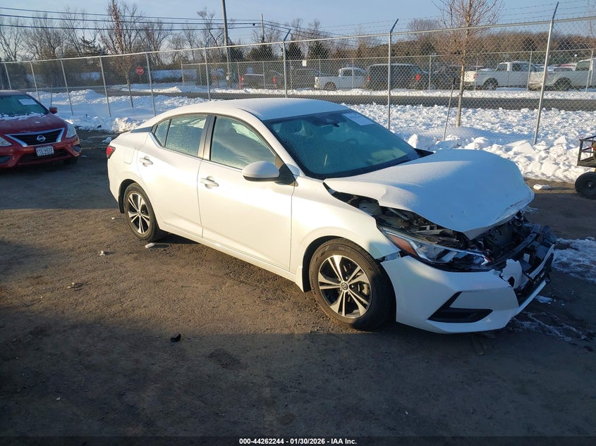 2022 Nissan Sentra Sv Xtronic Cvt