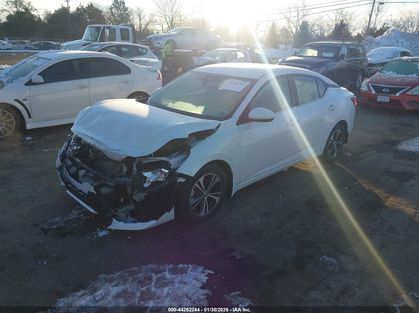 2022 Nissan Sentra Sv Xtronic Cvt