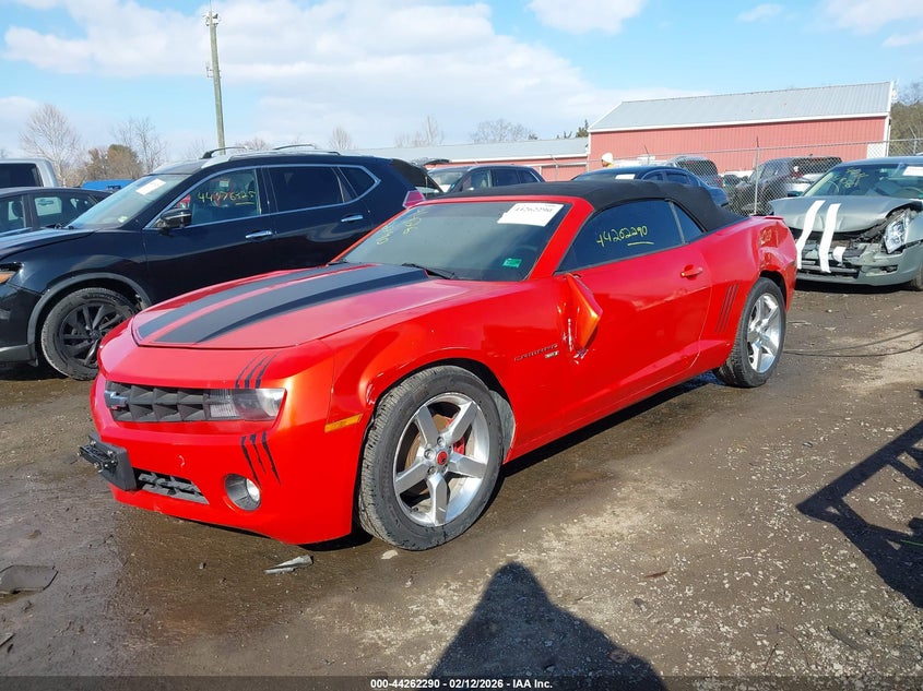 2012 Chevrolet Camaro 3.6 1Lt orange Lot 111044262290 Vin 2G1FB3D36C9175396