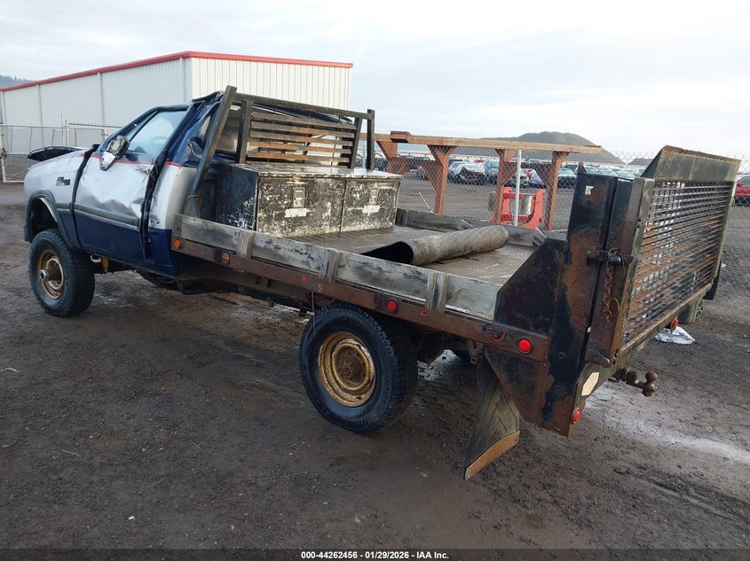 1992 DODGE D/W SERIES COUPE 5.9L I6 FI F2