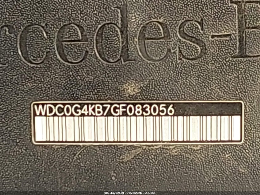 2016 Mercedes-Benz Glc 300 4Matic VIN: WDC0G4KB7GF083056 Lot: 44262459