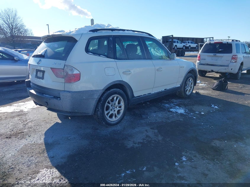 2004 BMW X3 2.5I
