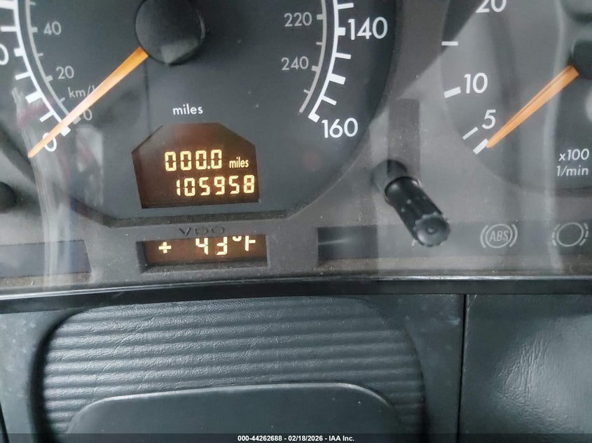 1997 Mercedes-Benz S 500 VIN: WDBGA70G2VA349369 Lot: 44262688