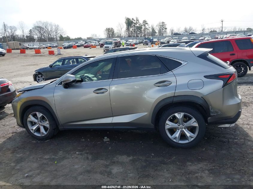 2017 Lexus Nx 200T VIN: JTJYARBZ3H2069701 Lot: 44262745