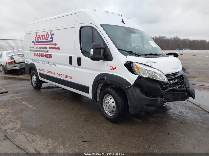 2023 Ram Promaster 2500 High Roof 159 Wb