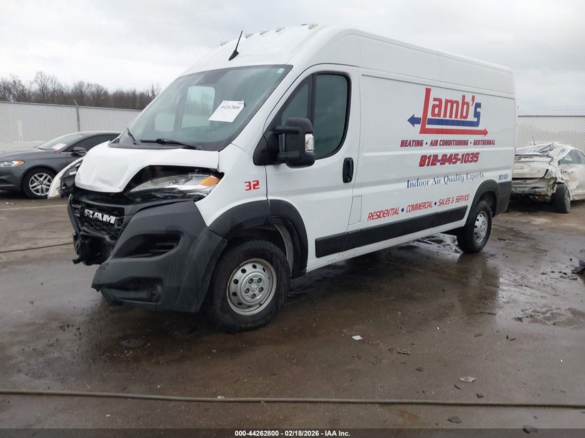 2023 Ram Promaster 2500 High Roof 159 Wb