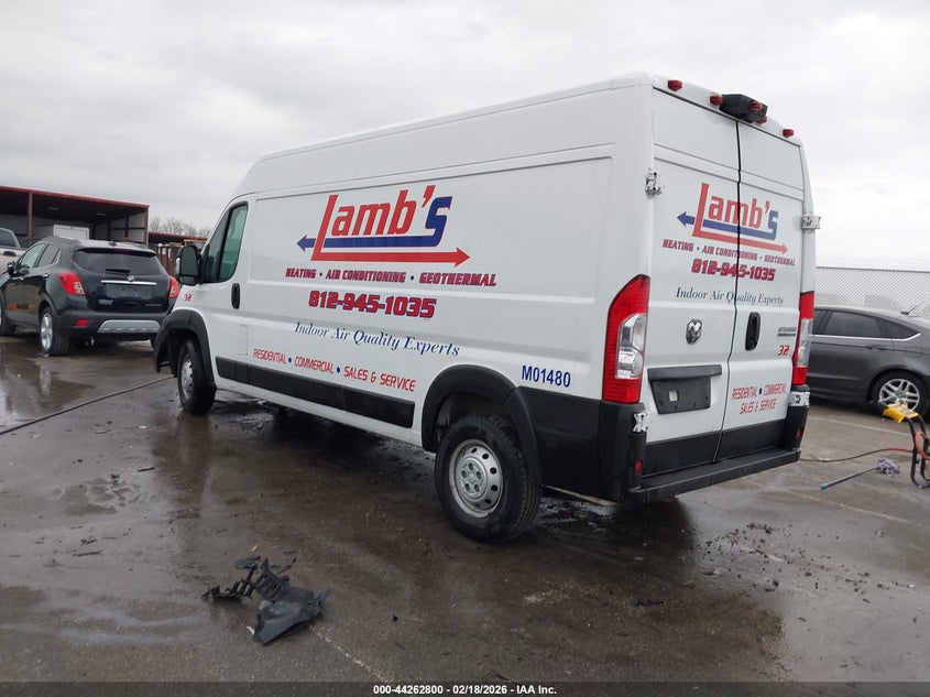 2023 Ram Promaster 2500 High Roof 159 Wb