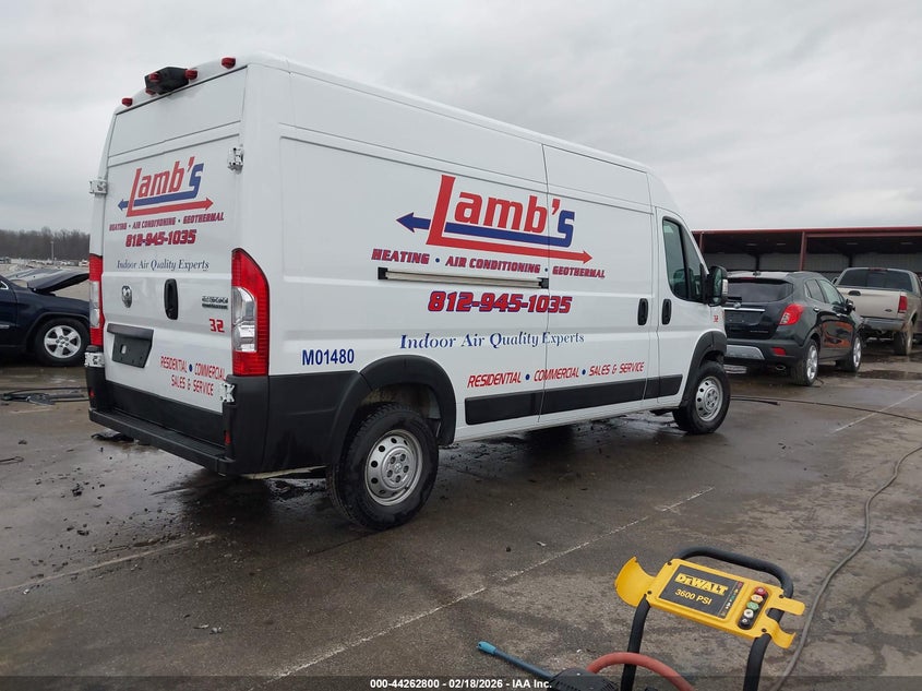 2023 Ram Promaster 2500 High Roof 159 Wb