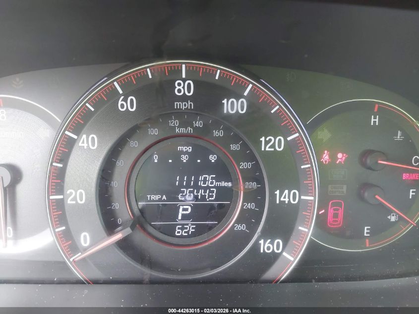 2017 Honda Accord Sport VIN: 1HGCR2F55HA222011 Lot: 44263015