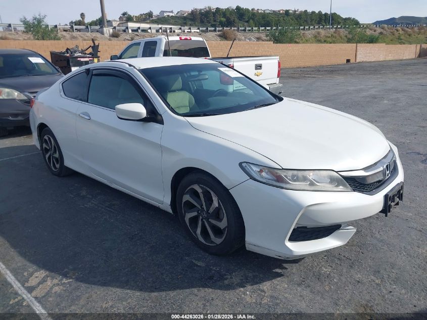 2016 Honda Accord Lx-S