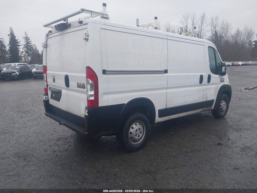 Vin: 3c6trvag2le120669, lot: 44759482, ram promaster 1500 low roof 136 wb 20204