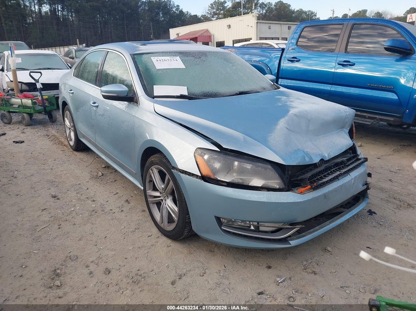 2013 Volkswagen Passat 2.0L Tdi Sel Premium