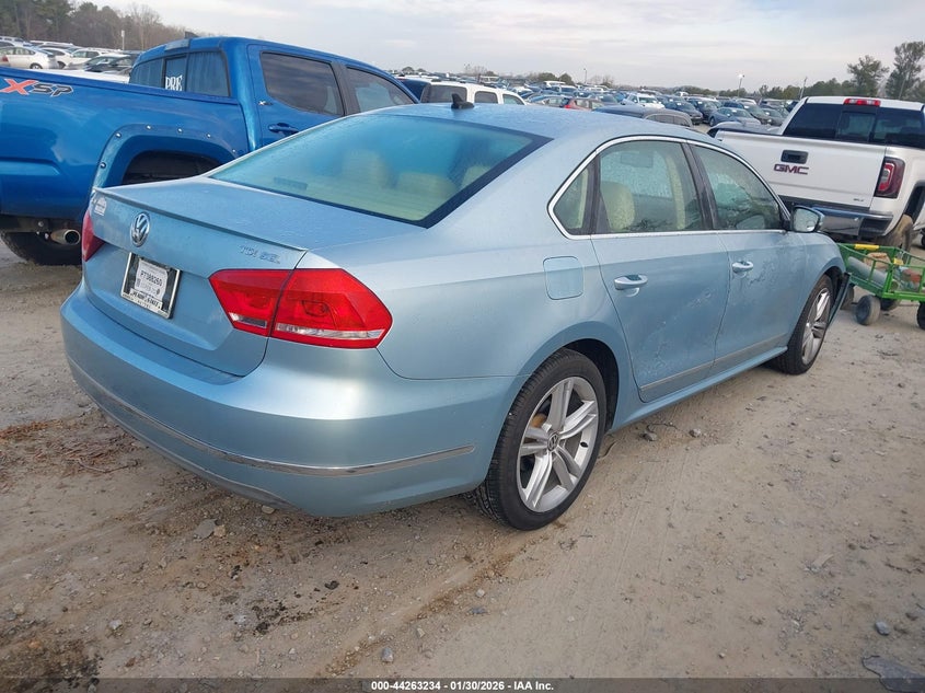 2013 Volkswagen Passat 2.0L Tdi Sel Premium
