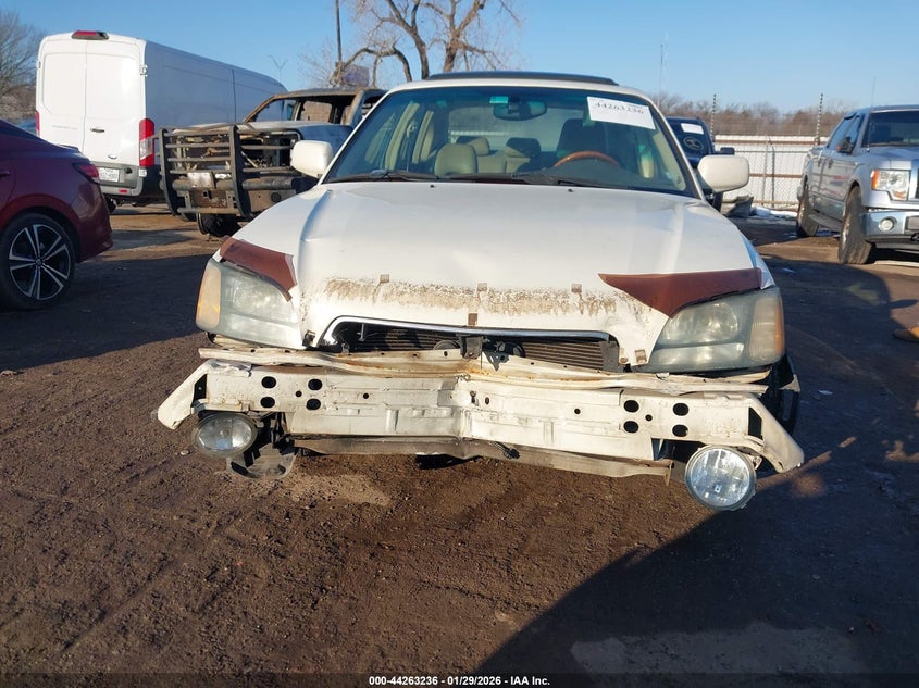 2002 Subaru Outback H6-3.0/H6-3.0 Vdc VIN: 4S3BE896927212731 Lot: 44263236