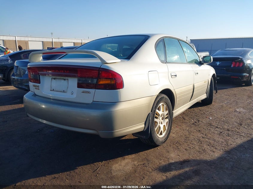 2002 Subaru Outback H6-3.0/H6-3.0 Vdc