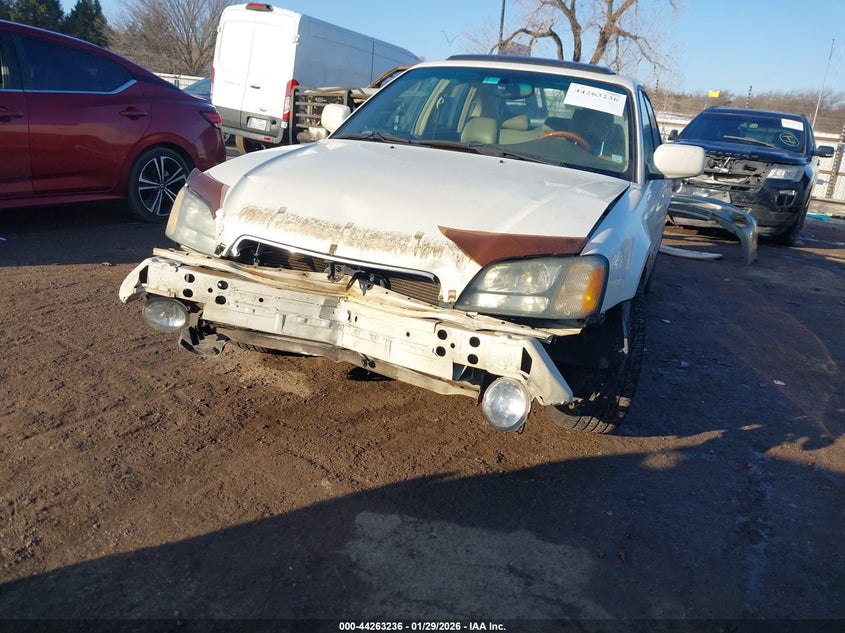 2002 Subaru Outback H6-3.0/H6-3.0 Vdc VIN: 4S3BE896927212731 Lot: 44263236