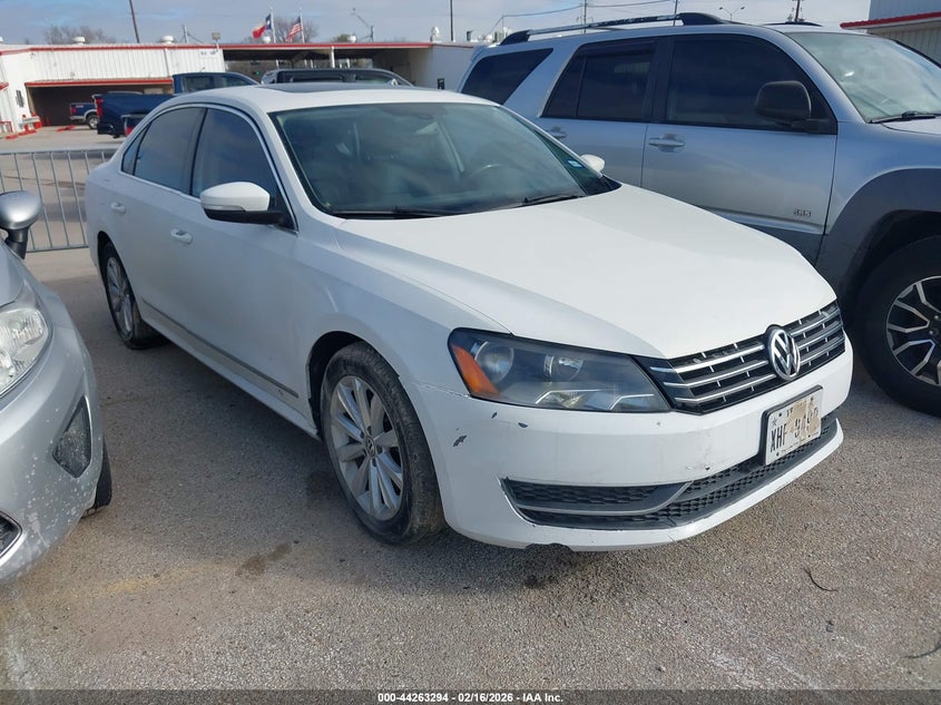 2013 VOLKSWAGEN PASSAT 2.5L SEL