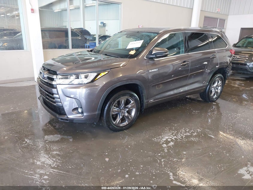 2019 Toyota Highlander Hybrid Limited Platinum