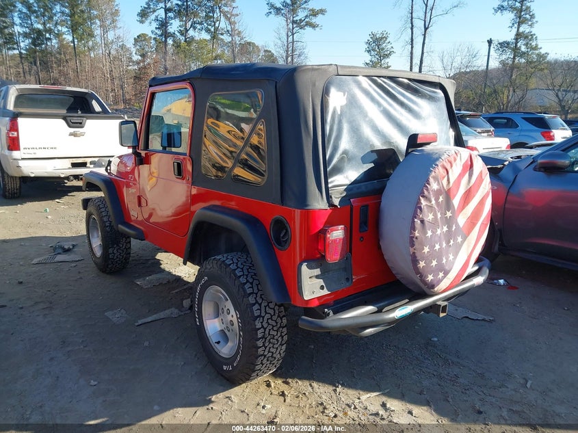 2000 Jeep Wrangler Sport