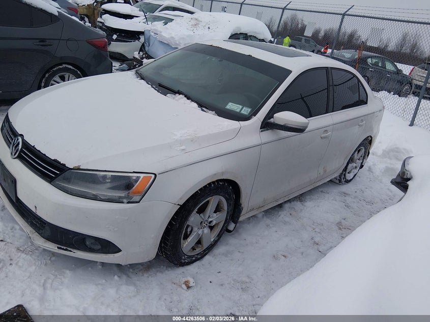 2012 Volkswagen Jetta 2.0 2.0L Tdi white Lot 111044263506 Vin 3VWLL7AJ1CM017585