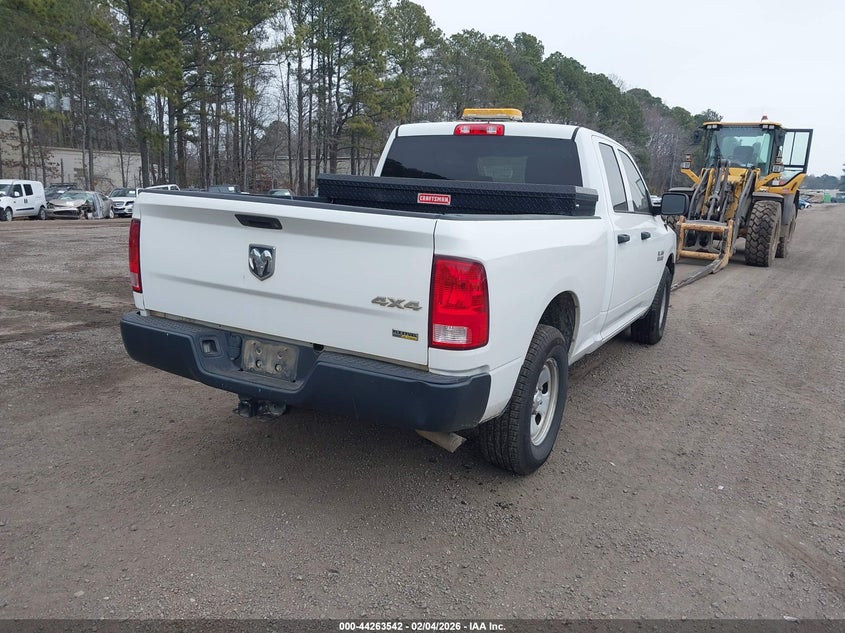 Vin: 1c6rr7fgxhs738261, lot: 44759818, ram 1500 tradesman  4x4 6'4 box 20174
