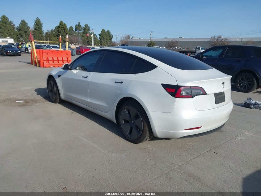 2022 Tesla Model 3 Rear-Wheel Drive