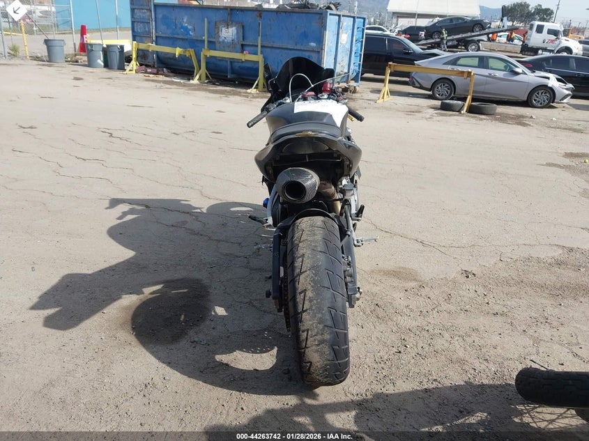2007 Honda Cbr600 Rr VIN: JH2PC40187M001266 Lot: 44263742