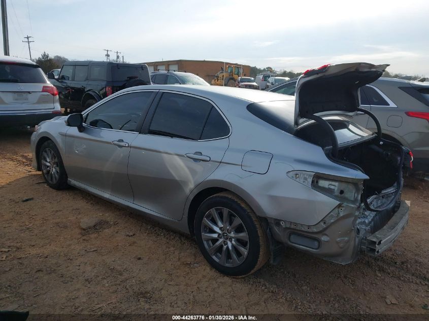 2018 Toyota Camry Le