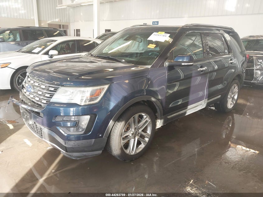 Vin: 1fm5k8fh4gga92822, lot: 44760066, ford explorer limited 20162