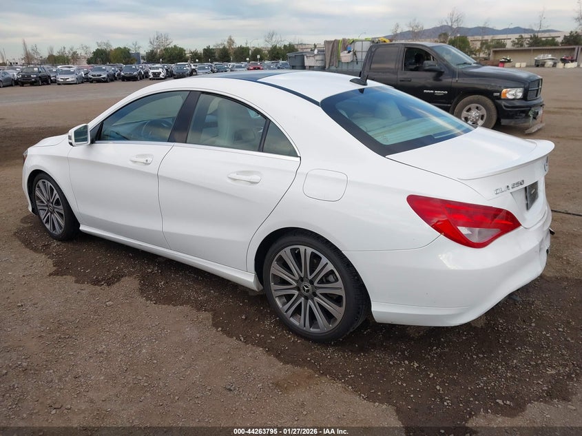 2018 Mercedes-Benz Cla 250