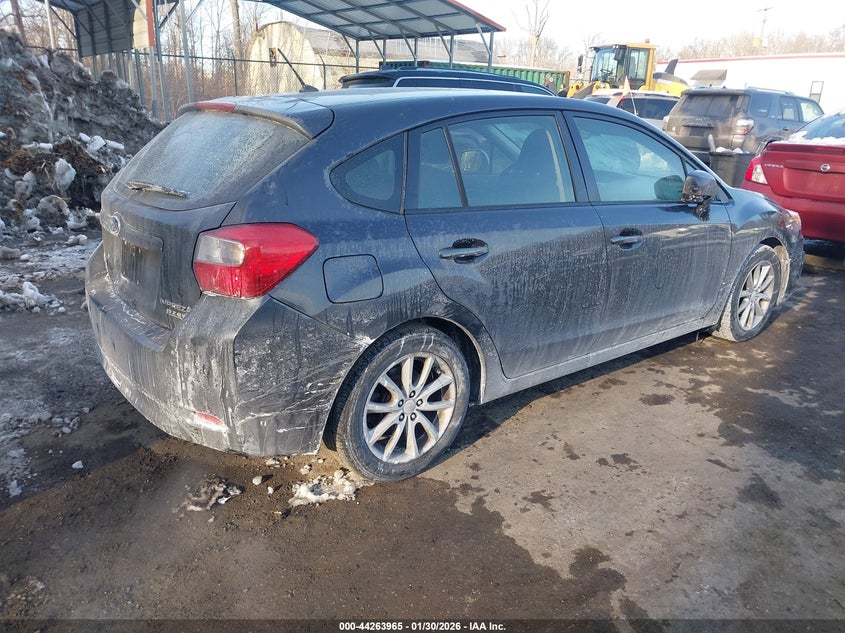 Vin: jf1gpac67e8220279, lot: 44760242, subaru impreza 2.0i premium 20144
