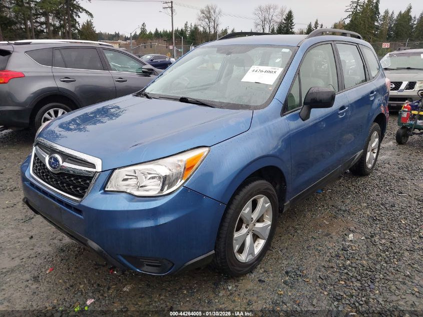2015 Subaru Forester 2.5I