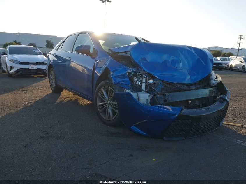 2017 Toyota Camry Hybrid Se