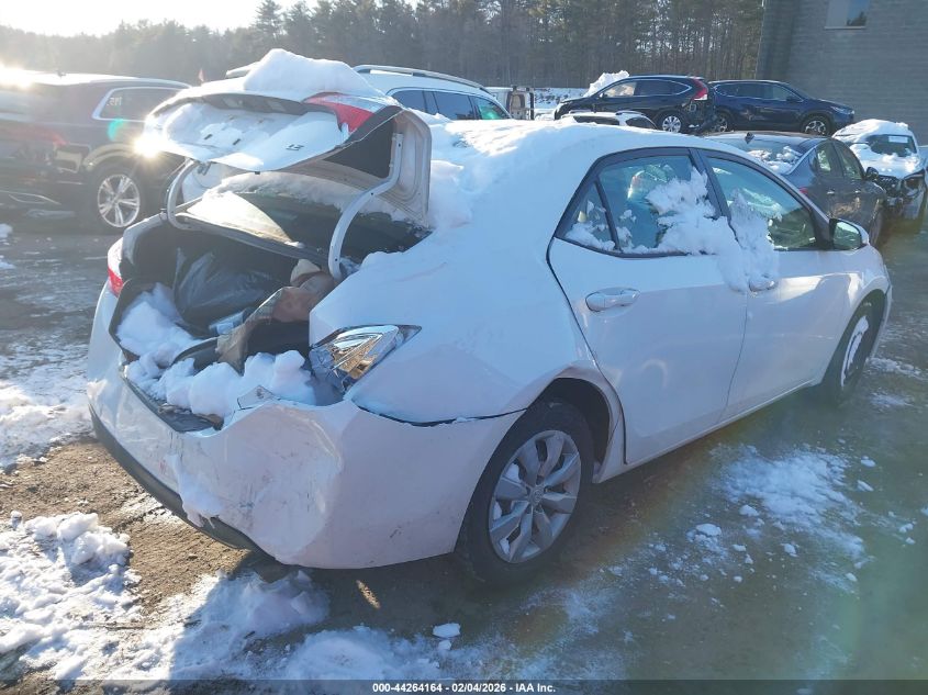 2016 Toyota Corolla Le